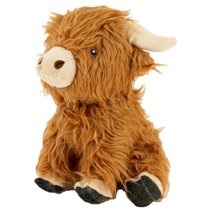 Fergus Highland Cow Dog Toy