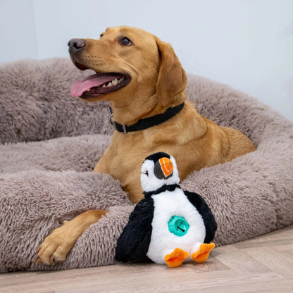 Puffin Tough Tummy Treat Dispenser Dog Toy