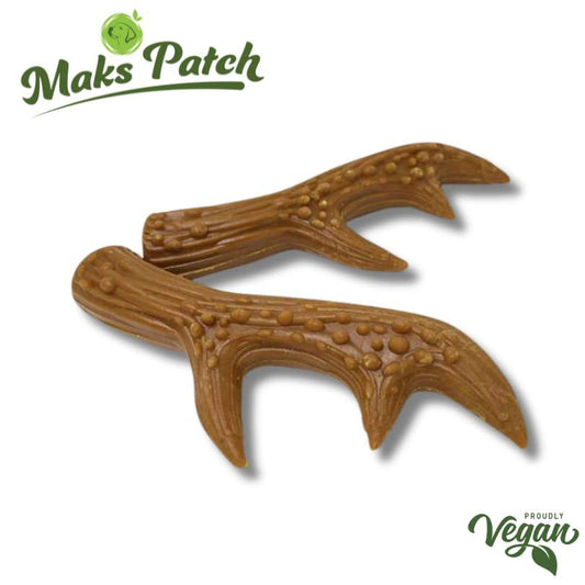 MaksPatch Large Antler Chew Peanut Butter