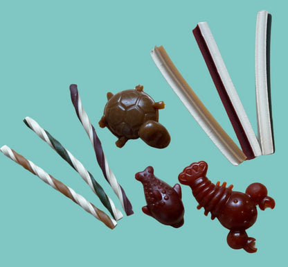 Mixed Fruit & Vegetable Small Bundle Dog Treats & Chews