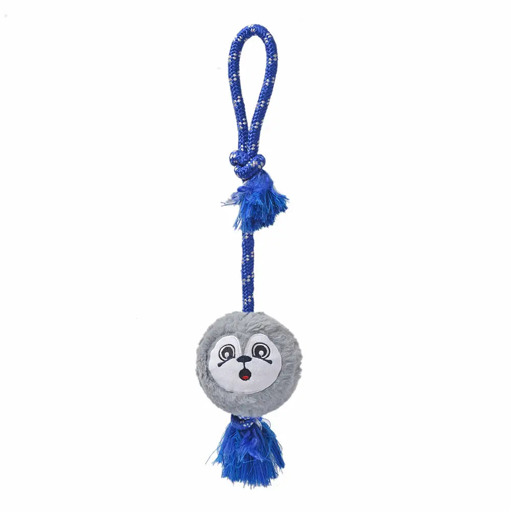 Fluffy Tuggerz | Sea Lion - Dog Rope Tug Toy