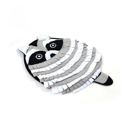 Raccoon Snuffle Mat For Cats & Dogs