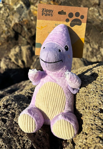 ZippyPaws Ecozippy Dinoz Squeaky Dog Toy - Pterodactyl