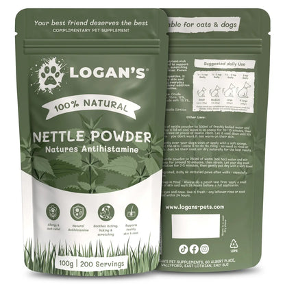 Logan’s Nettle Powder - Natures Antihistamine