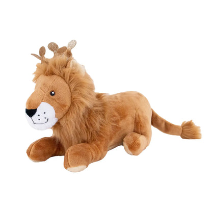 Giant Cuddle King Leo the Lion Dog Toy With Squeaker