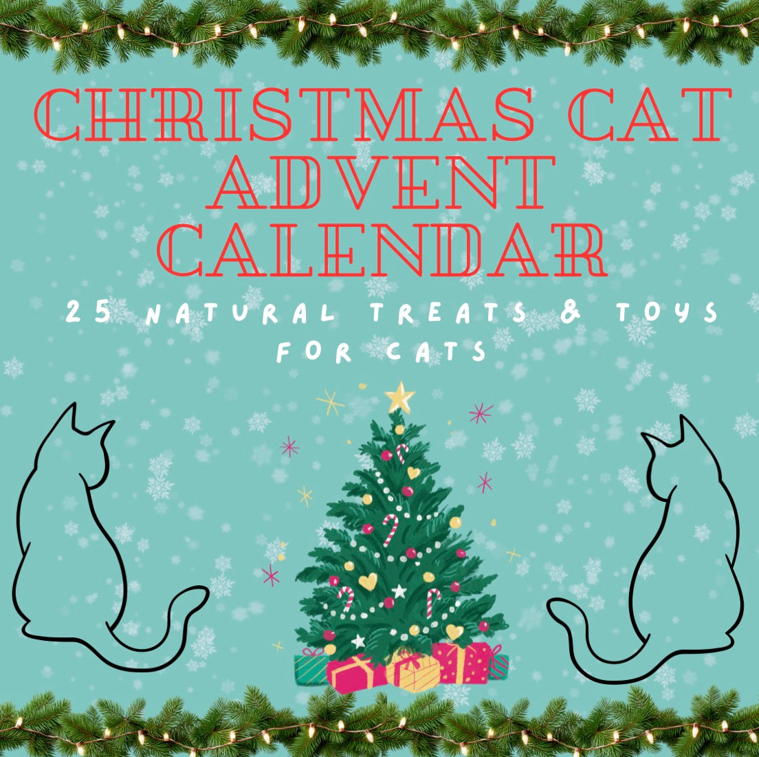 Christmas Cat Advent Calendar - PLEASE ORDER ON ITS OWN