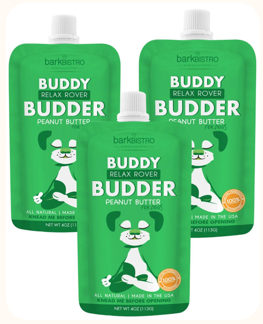 Relax Rover Buddy Budder Peanut Butter Squeeze Pouch 113g
