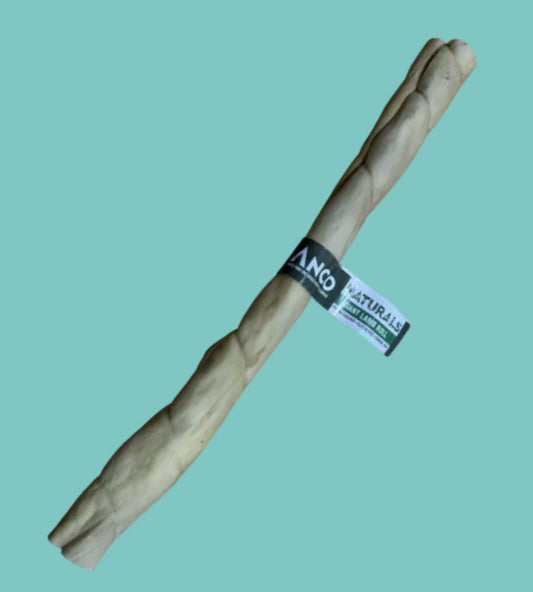 Giant Lamb Roll 50CM Natural Dog Treat Chew