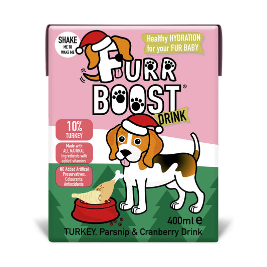 Furr Boost Festive Flavour Turkey, Parsnip & Cranberry 400ml