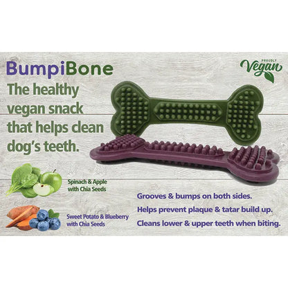 Maks’Patch BumpiBone Green Or Purple Veggie & Fruit Bones