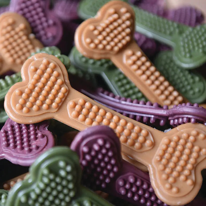 Maks’Patch BumpiBone Green Or Purple Veggie & Fruit Bones