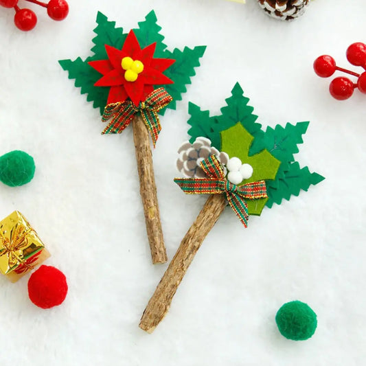 Festive Christmas Catnip Stick Toy For Cats