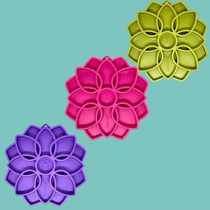 SodaPup Mandala -  Tough Slow Feeder & Licki Tray For Cats & Dogs