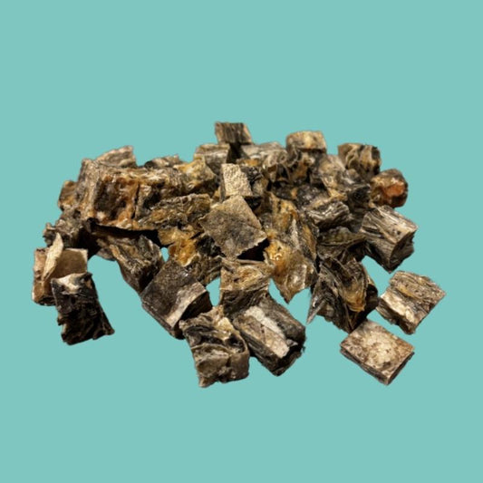 Natural Cornish Whitefish Skin Cubes for Dogs