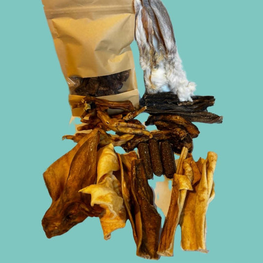 Natural Treat & Chew Bargain Box for All Ages & Breed Sizes